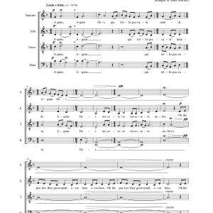 The Famine Song SATB