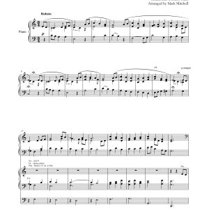 The First Noel – Piano/Organ Duet