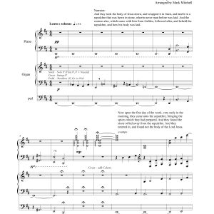 Easter Hymn – Piano and Organ Duet