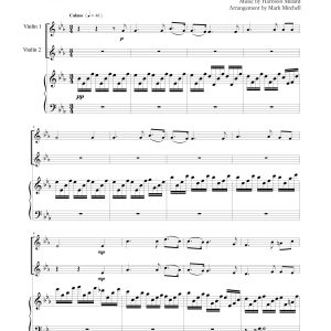 Abide with Me; ‘Tis Eventide – Violin Duet